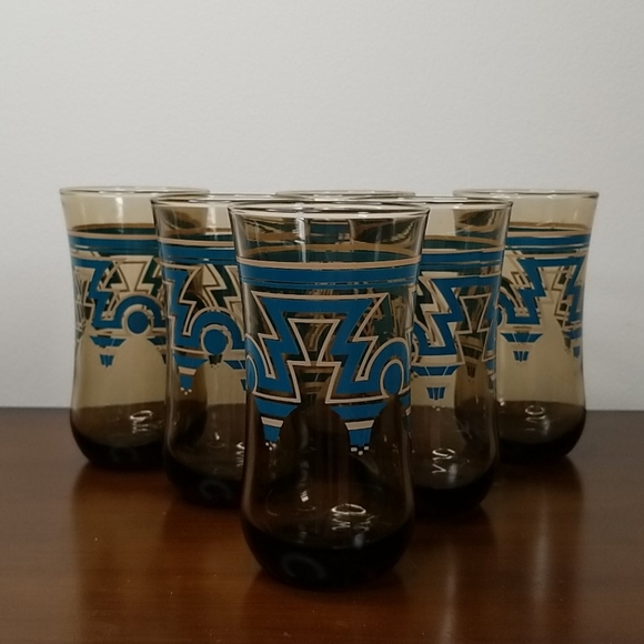 Anchor Hocking Vintage Glassware Set of 6